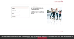 Desktop Screenshot of corrente-familienservice.de